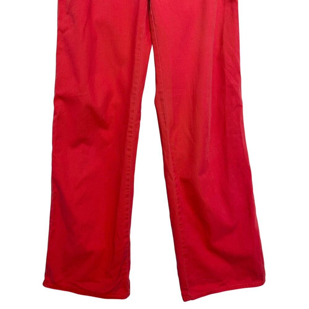 J. Crew Vintage Y2K Favorite Fit Bootcut Jeans Red 68370 Size 2 - Picture 4 of 9